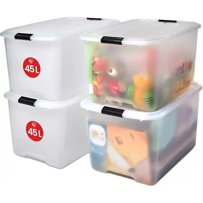 IRIS OHYAMA TB-45 Kutu Seti, 45L, Şeffaf
