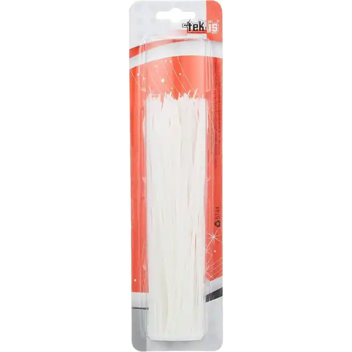 Tek-İş Kablo Bağı 200 X 2.5 mm 100 Adet Beyaz