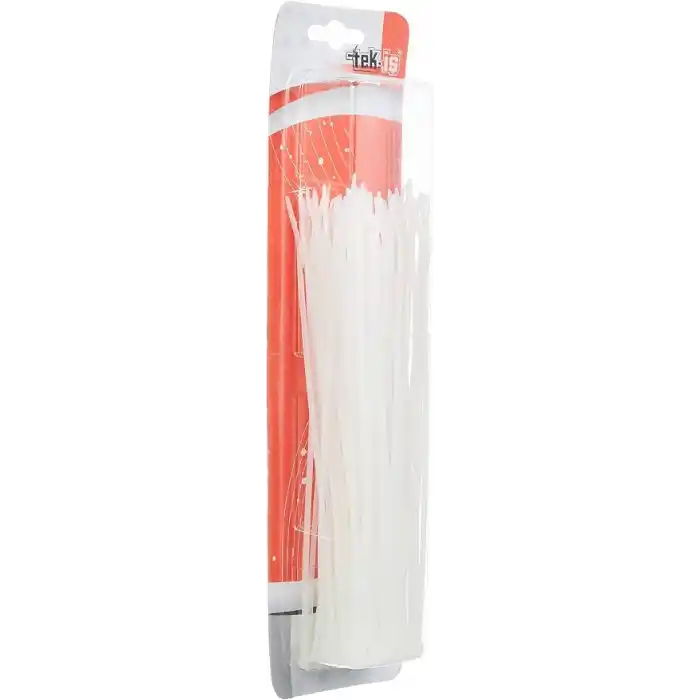 Tek-İş Kablo Bağı 200 X 2.5 mm 100 Adet Beyaz