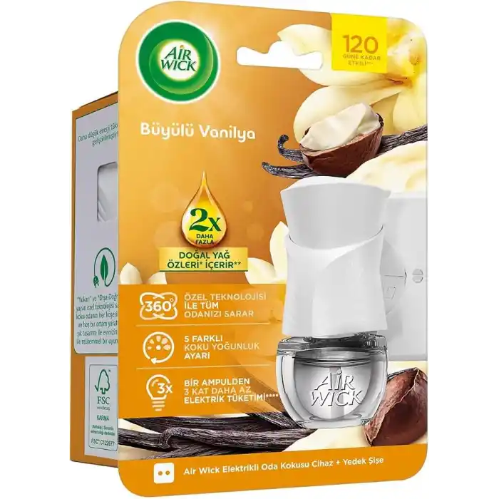 Air Wick Elektrikli Oda Kokusu Kit Büyülü Vanilya