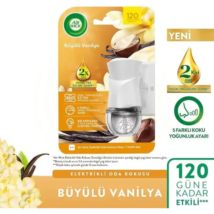 Air Wick Elektrikli Oda Kokusu Kit Büyülü Vanilya