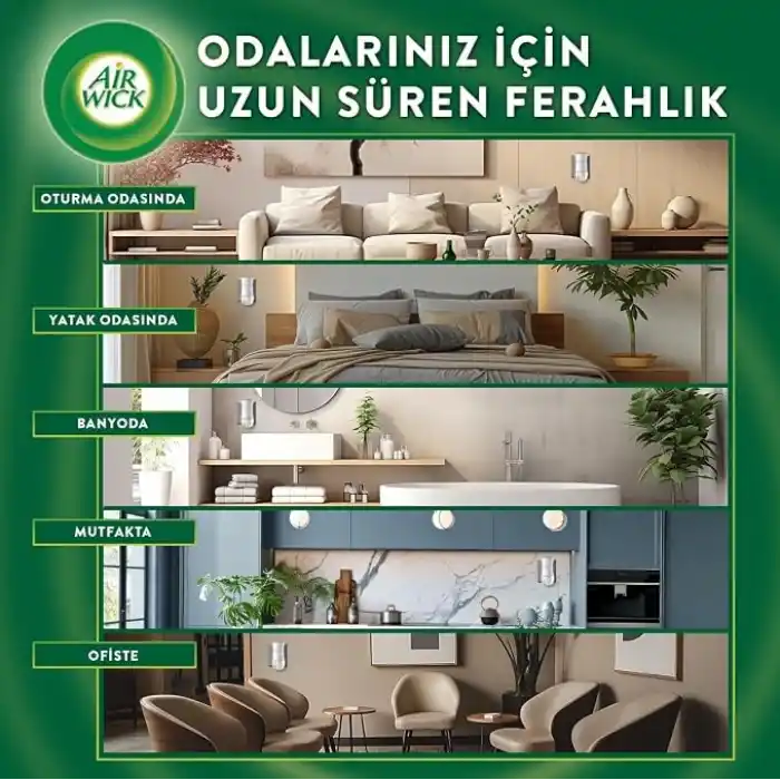 Air Wick Elektrikli Oda Kokusu Kit Büyülü Vanilya