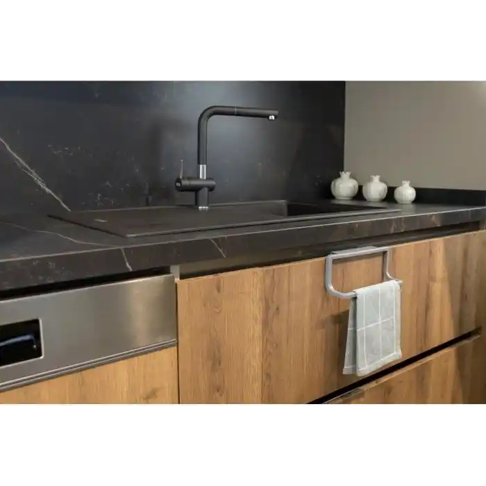 Primanova Mutfak Banyo Havlu Askısı-Gri M-B30-07