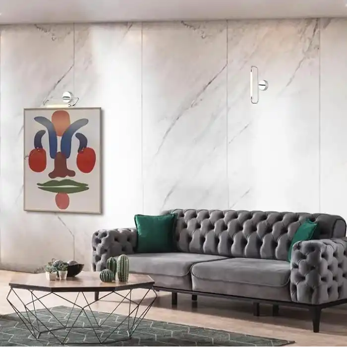 Lucea Albıno 35 Lık Ledlı Krom Aplık 6w 3000k