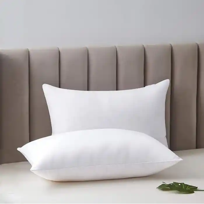 2 Adet Boncuk Silikon Yastık 700 Gram Antialerjik 50X70 Cm Ekonomik Yastık
