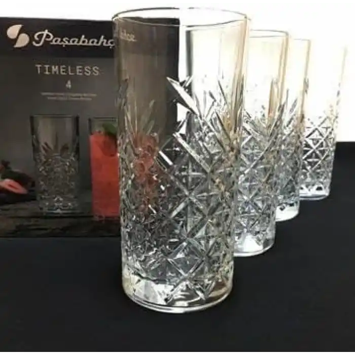 Paşabahçe TIMELESS MEŞRUBAT-LONG DRINK 365 CC 4LÜ HEDİYELİK KUTU