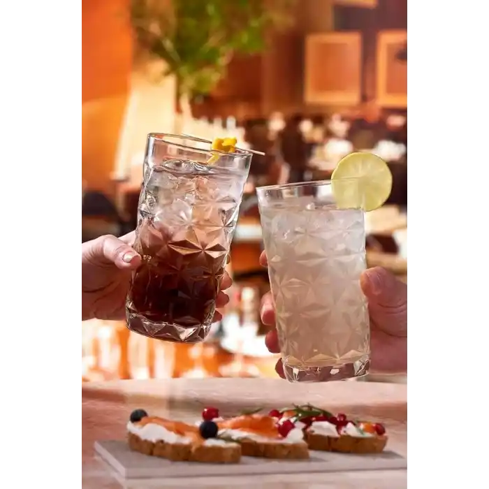 Paşabahçe ESTRELLA MEŞRUBAT-LONG DRINK 290 CC 4LÜ HEDİYELİK KUTU