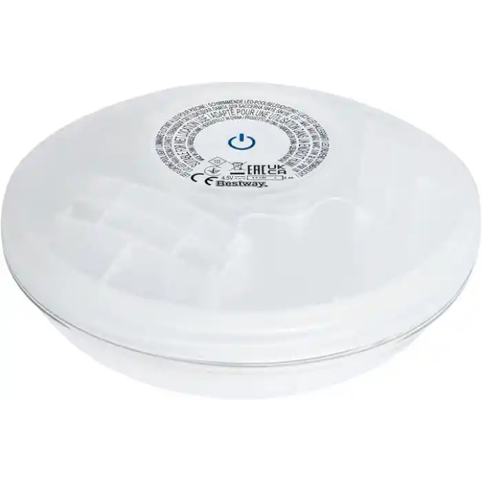 Bestway Pille çalışır, yüzen LED lamba, çap 14 cm