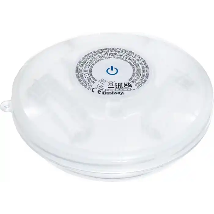 Bestway Pille çalışır, yüzen LED lamba, çap 14 cm