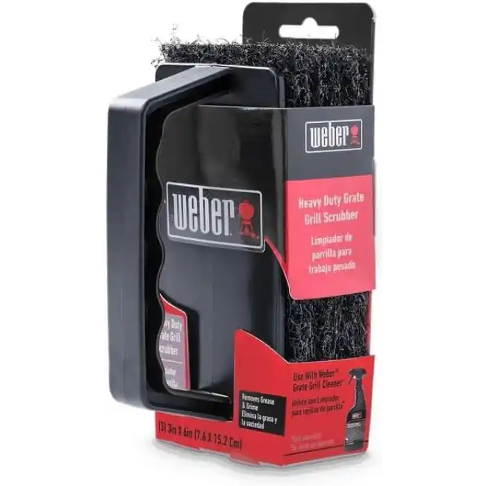 Weber 8026 Scubber Grill Grate Scrubber, Black
