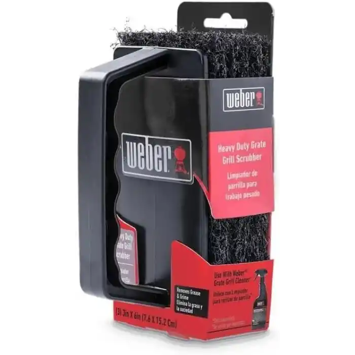 Weber 8026 Scubber Grill Grate Scrubber, Black