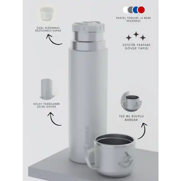 Star Termos Trailmate Serisi Bardaklı 500 Ml Çelik Termos