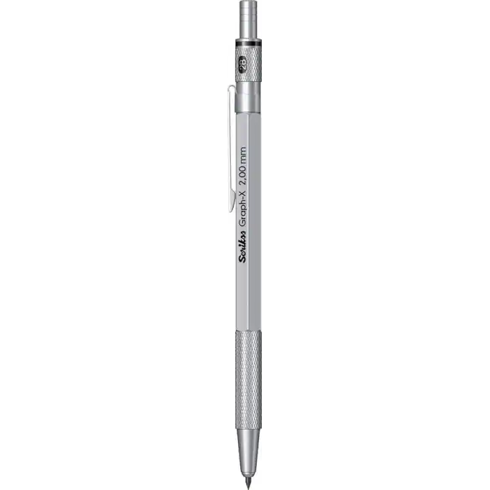 Scrikss Office Graphx Mekanik Kurşun Kalem Kurşun Gri 2 Mm