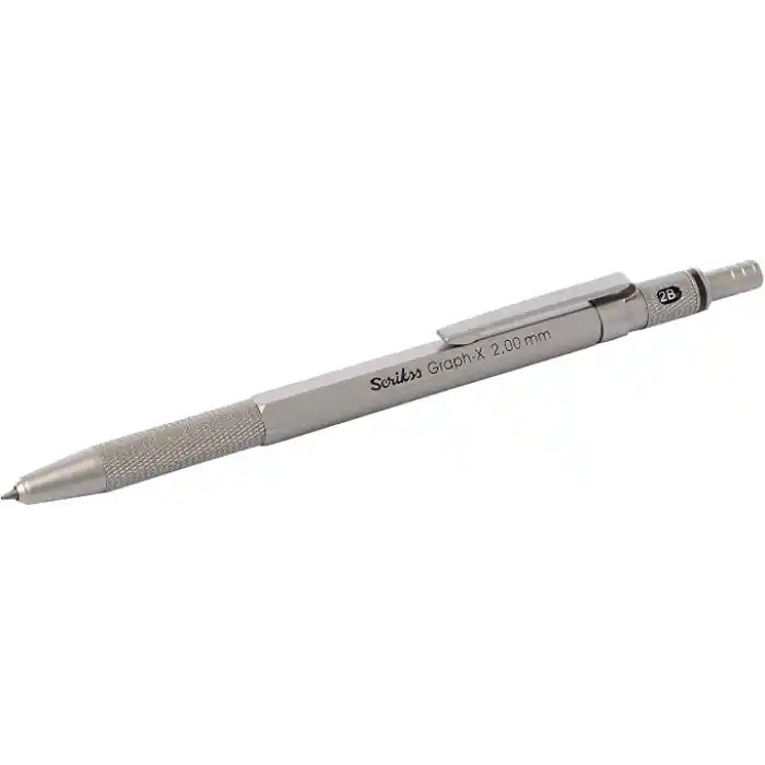 Scrikss Office Graphx Mekanik Kurşun Kalem Kurşun Gri 2 Mm