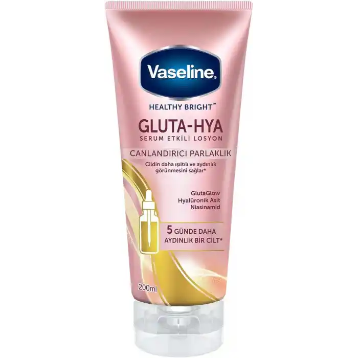 Vaseline Gluta Hya Serum Etkili Losyon Canlandırıcı Parlaklık 200 ml