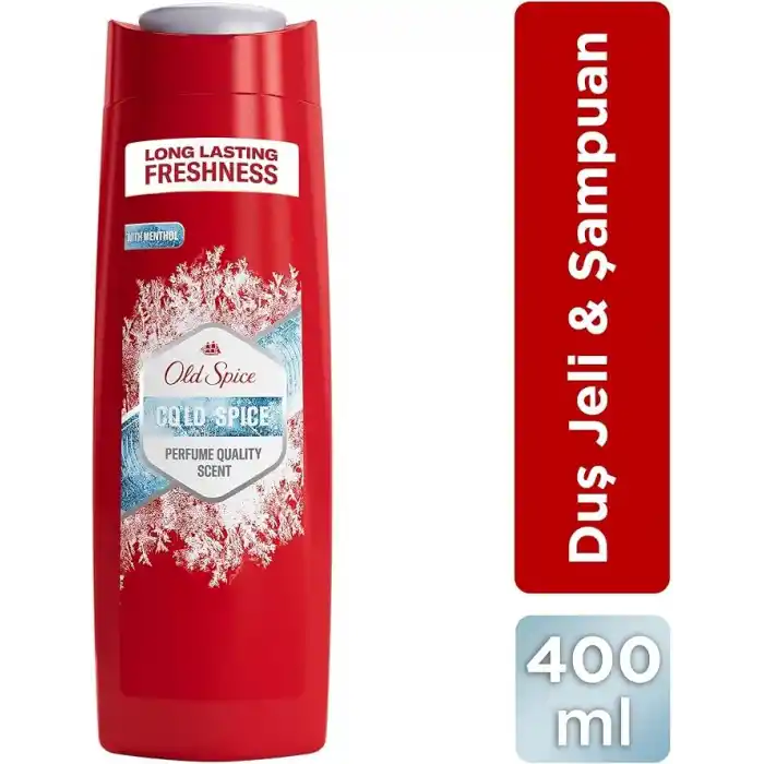 Old Spice Cold Spice 3’ü 1 Arada Duş Jeli 400 Mililitre