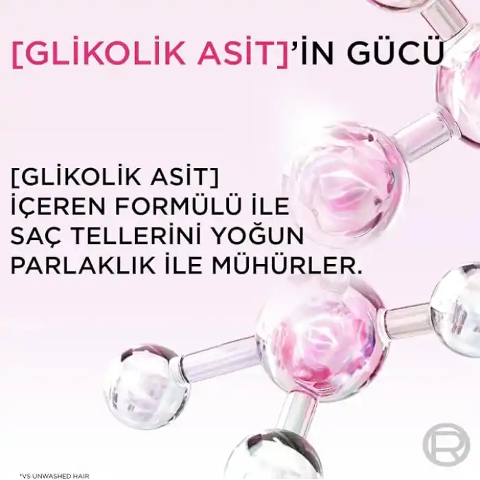 ELSEVE Glycolic Gloss Parlaklık Veren Bakım Şampuanı 300ml