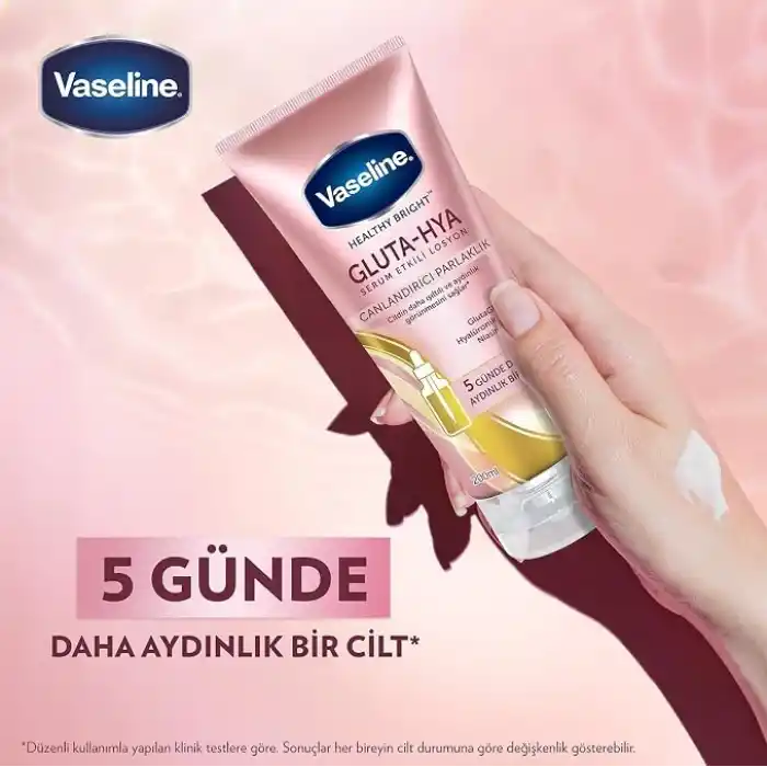 Vaseline Gluta Hya Serum Etkili Losyon Canlandırıcı Parlaklık 200 ml