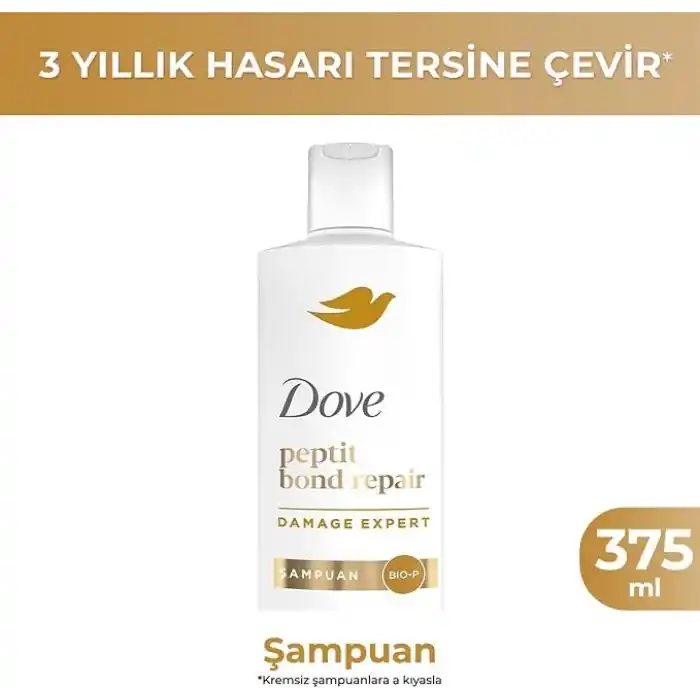 Dove Şampuan Peptit Bond Repair 375 ml