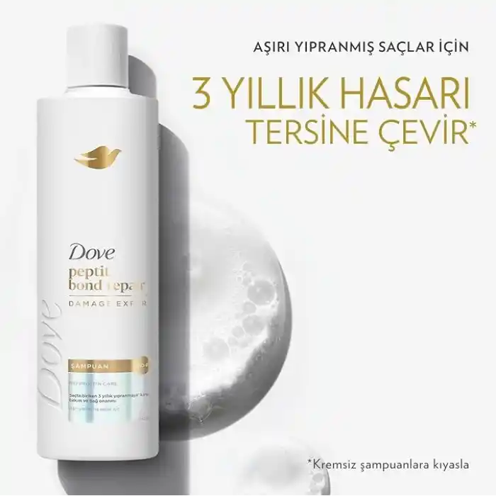Dove Şampuan Peptit Bond Repair 375 ml