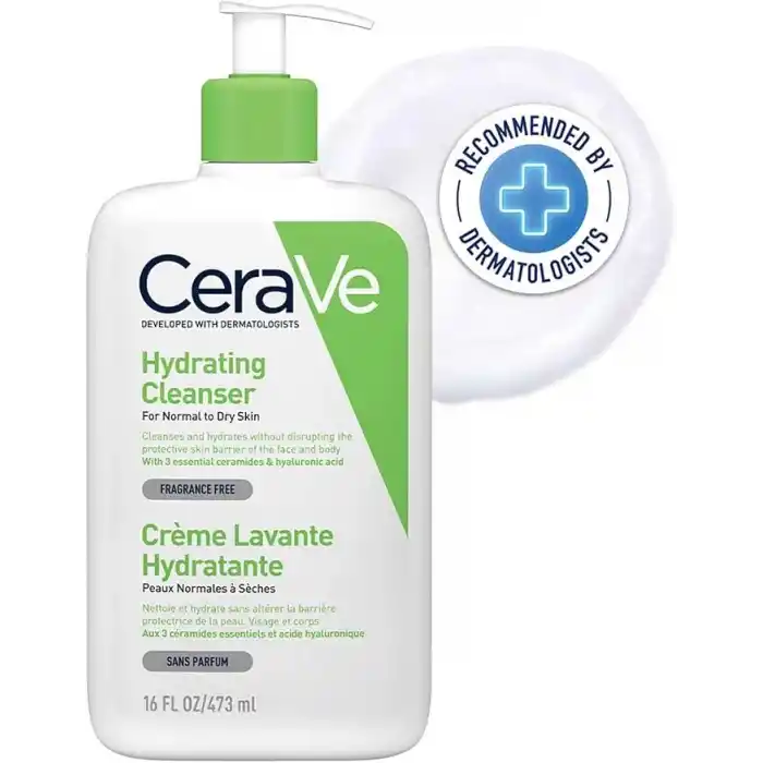 CeraVe Nemlendiren Temizleyici Kuru ve Normal Ciltler (473 ml)