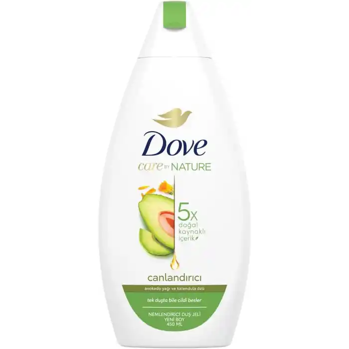 Dove Duş Jeli Avokado Yağı ve Kalendula Özü 450 ml