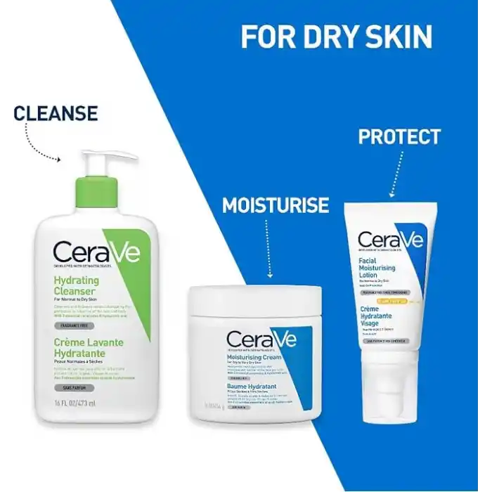 CeraVe Nemlendiren Temizleyici Kuru ve Normal Ciltler (473 ml)