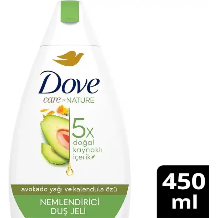 Dove Duş Jeli Avokado Yağı ve Kalendula Özü 450 ml