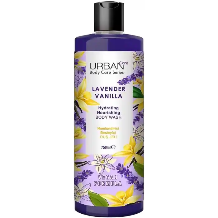 Urban Care Lavender & Vanilla Yenileyici ve Pürüzsüzleştirici Duş Jeli, 750 ml