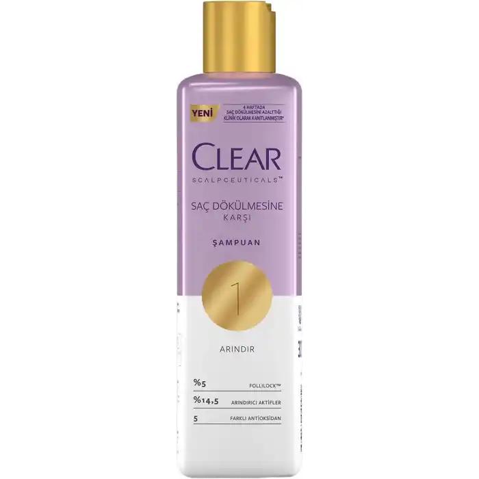 Clear Scalpceuticals Saç Bakım Şampuanı Saç Dökülmesine Karşı 300 ml