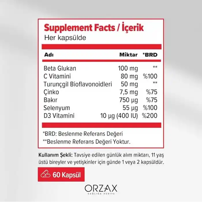 Ocean İmunol Complex 30 Kapsül