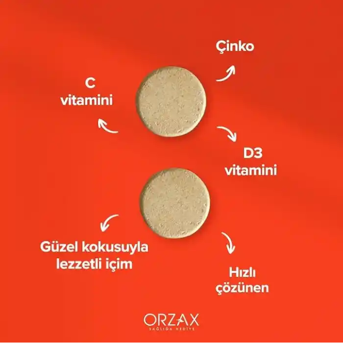 Orzax Efervit Defence 20 Efervesan Tablet