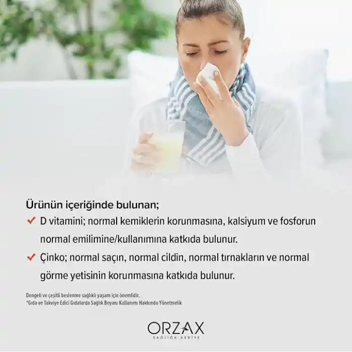Orzax Efervit Defence 20 Efervesan Tablet