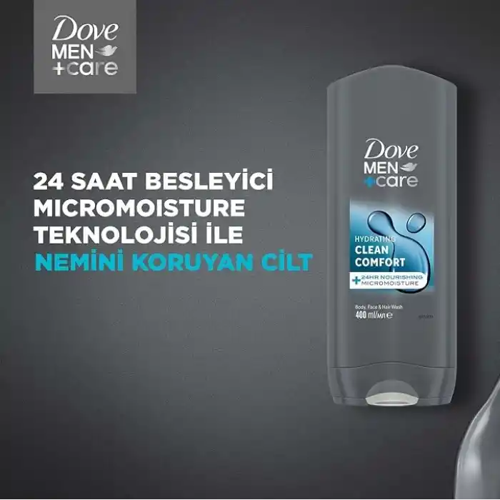 Dove Men Care Clean Comfort Duş Jeli 400 Mililitre