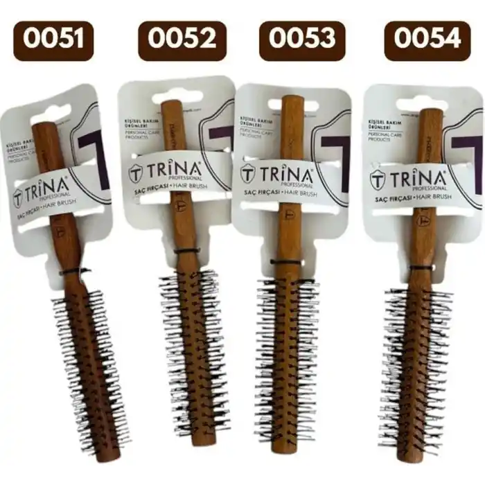 Trina Yuvarlak Erkek Saç Fırçası 53