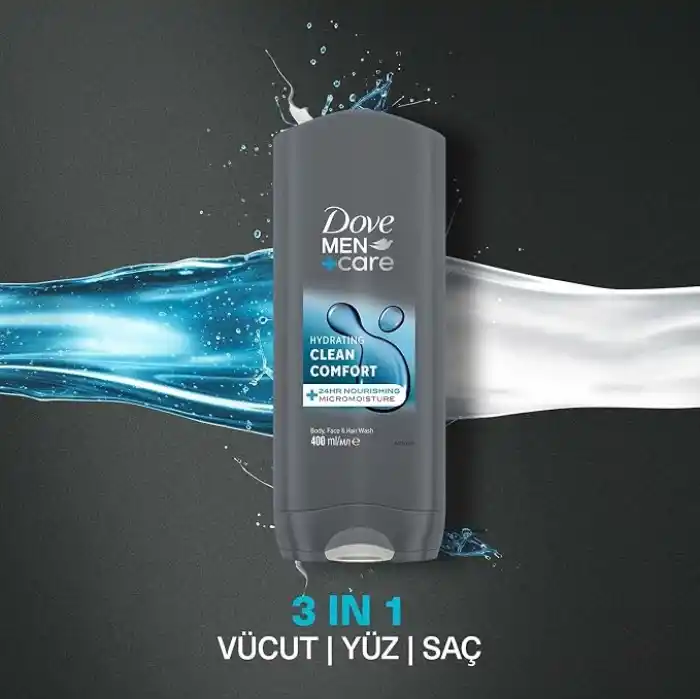 Dove Men Care Clean Comfort Duş Jeli 400 Mililitre
