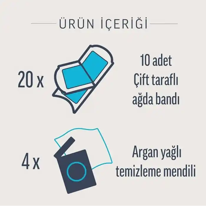 Veet Professional Yüz Ağda Bandı 20Li Hassas Ciltler, Ağda Bandı, Bant
