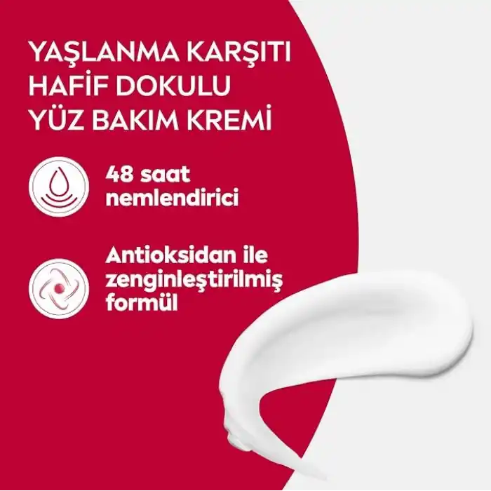NIVEA Yaşlanma Karşıtı Su Bazlı Nemlendirici Yüz Kremi 100 ml,Bariyer Güçlendirir,Sıkılaştırıcı