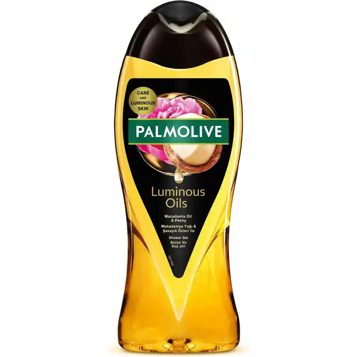 Palmolive Luminous Oils Makademya Yağı & Şakayık Özleri ile Banyo ve Duş Jeli (500 ml)