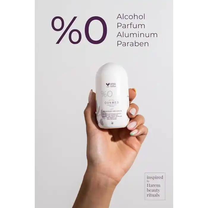 Cosmed Koltukaltı Leke Karşıtı Ter Kokusu Önleyici Dry Deodorant Roll-on 50 ml