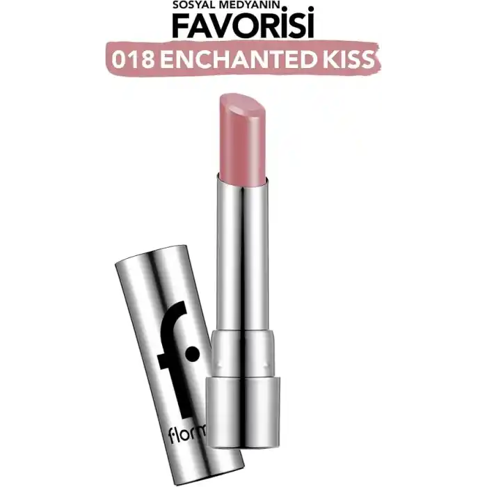 Flormar Nemlendirici Parlak Ruj- Sheer up Lipstick- 018 Enchanted Kiss- 8682536097864