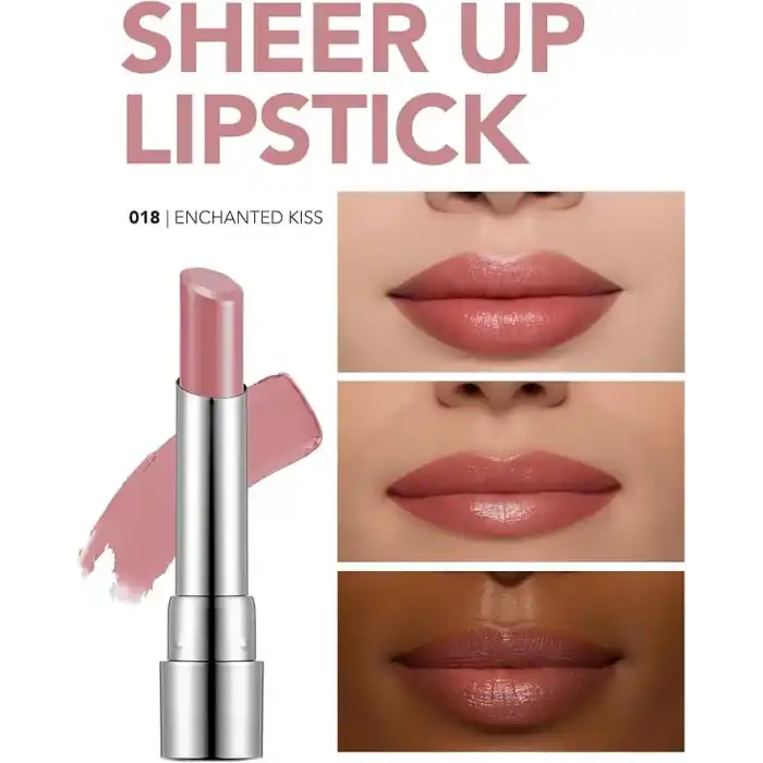 Flormar Nemlendirici Parlak Ruj- Sheer up Lipstick- 018 Enchanted Kiss- 8682536097864