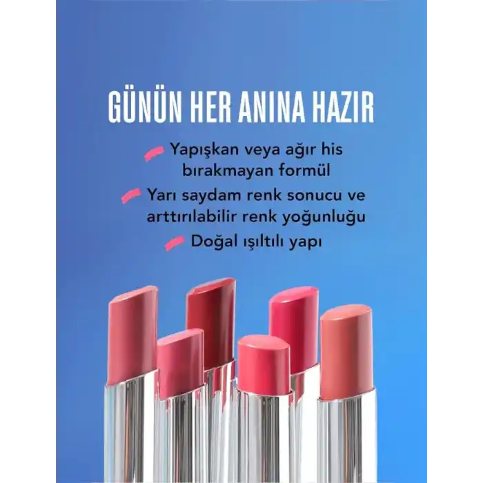 Flormar Nemlendirici Parlak Ruj- Sheer up Lipstick- 018 Enchanted Kiss- 8682536097864