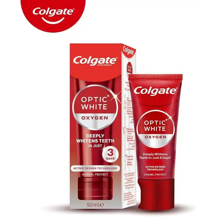Colgate Optic White Oxygen Aktif Oksijen Teknolojisi Beyazlatıcı Diş Macunu 75 ml