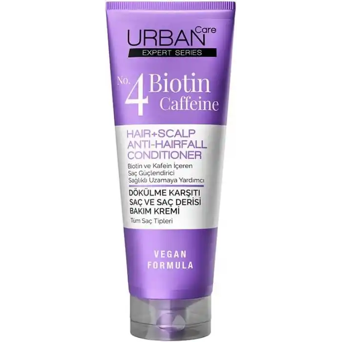 Urban Care Biotin ve Kafein İçeren, Saç Kökü Güçlendirici Saç Derisi Bakım Kremi 200 ml 8680690703782