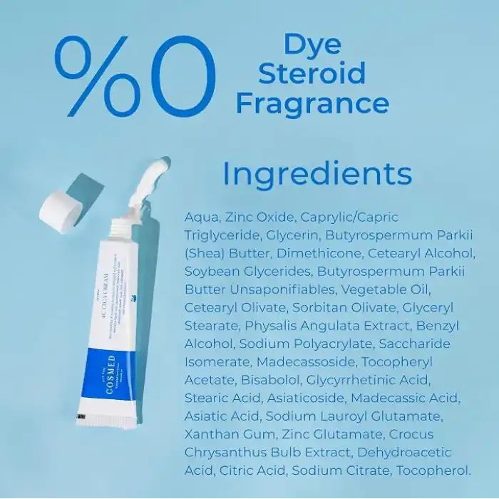 Cosmed Yatıştırıcı Onarıcı Bariyer Kremi 4C Cica Cream 40 gr