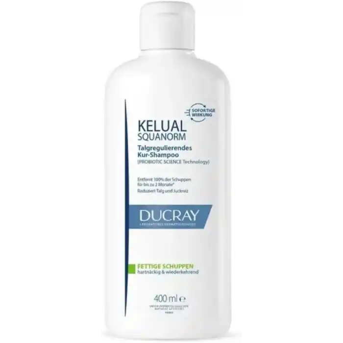 Kelual Squanorm Yağlı Saçlar için Kepek Karşıtı Şampuan 400 ML