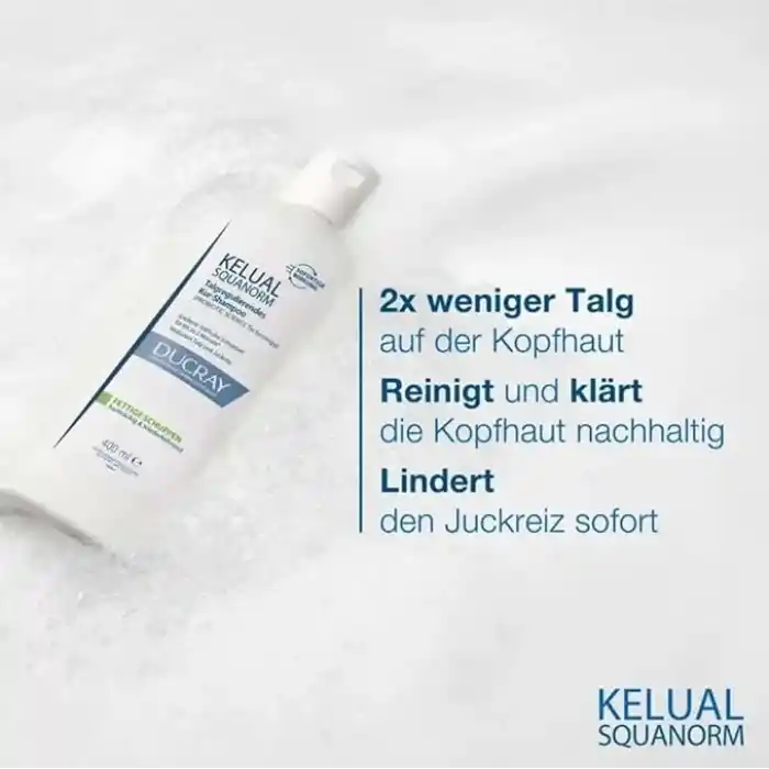 Kelual Squanorm Yağlı Saçlar için Kepek Karşıtı Şampuan 400 ML