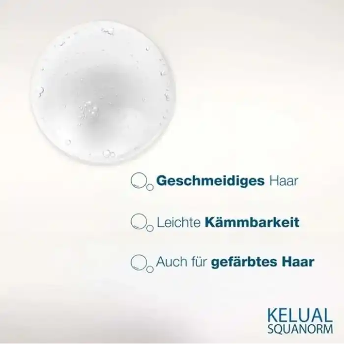 Kelual Squanorm Yağlı Saçlar için Kepek Karşıtı Şampuan 400 ML