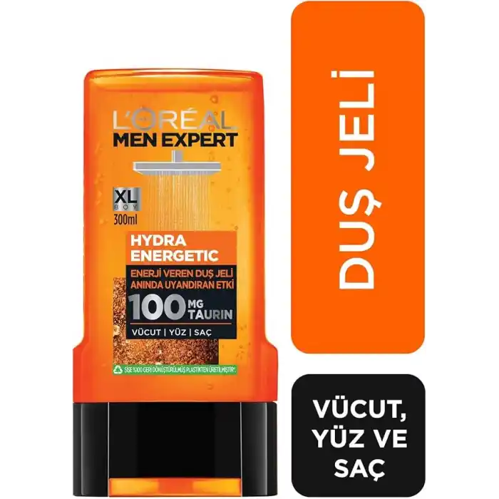 LOreal Paris Men Expert Hydra Energetic Taurin İçeren Duş Jeli 300 ml